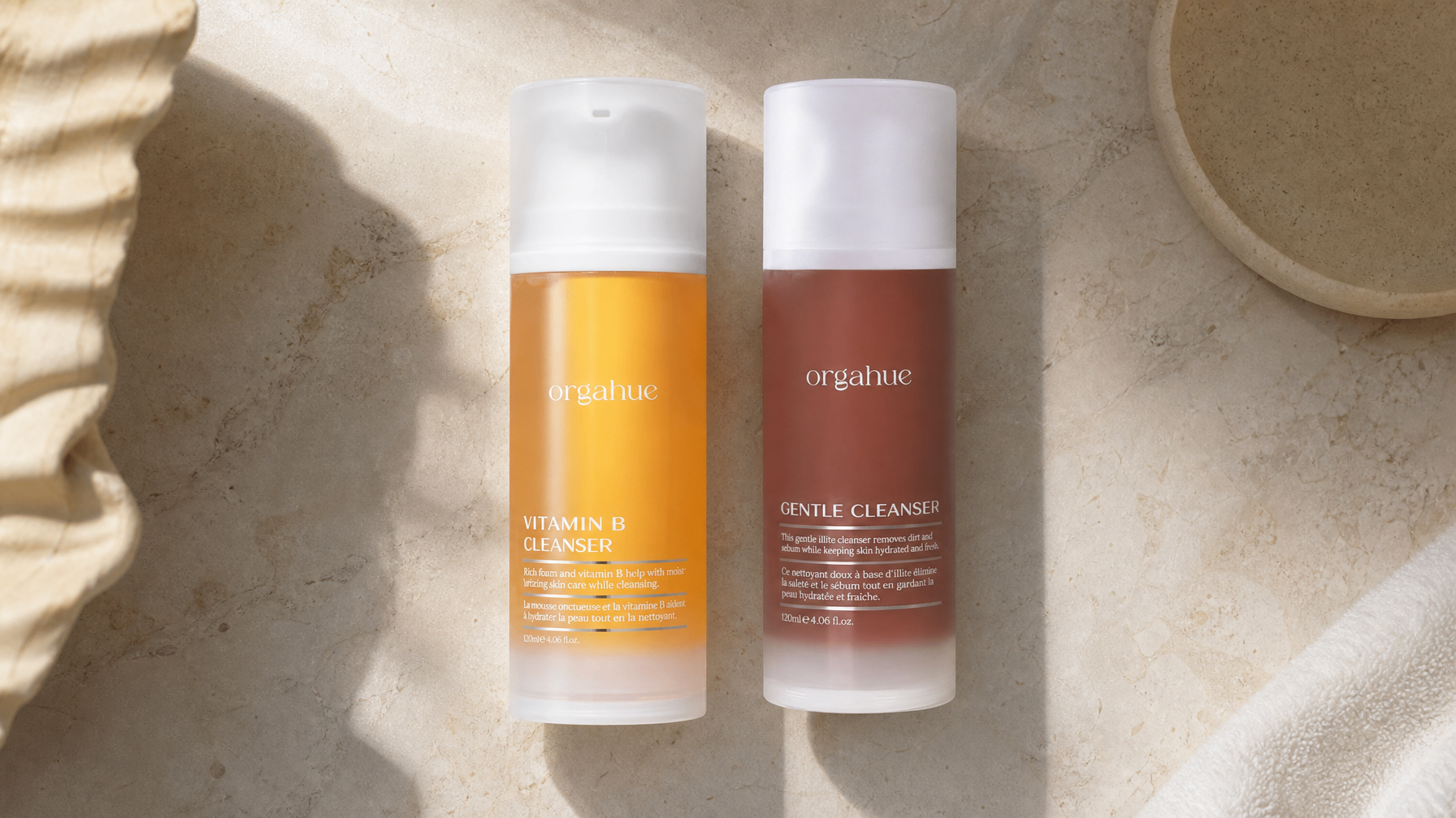 Beauty Power Orgahue Vitamin B Cleanser and Gentle Face Wash Korean cleanser comparison