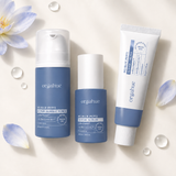 Orgahue RG Blue Pepti Repair 3-Step Set flat lay - Toner Serum Cream