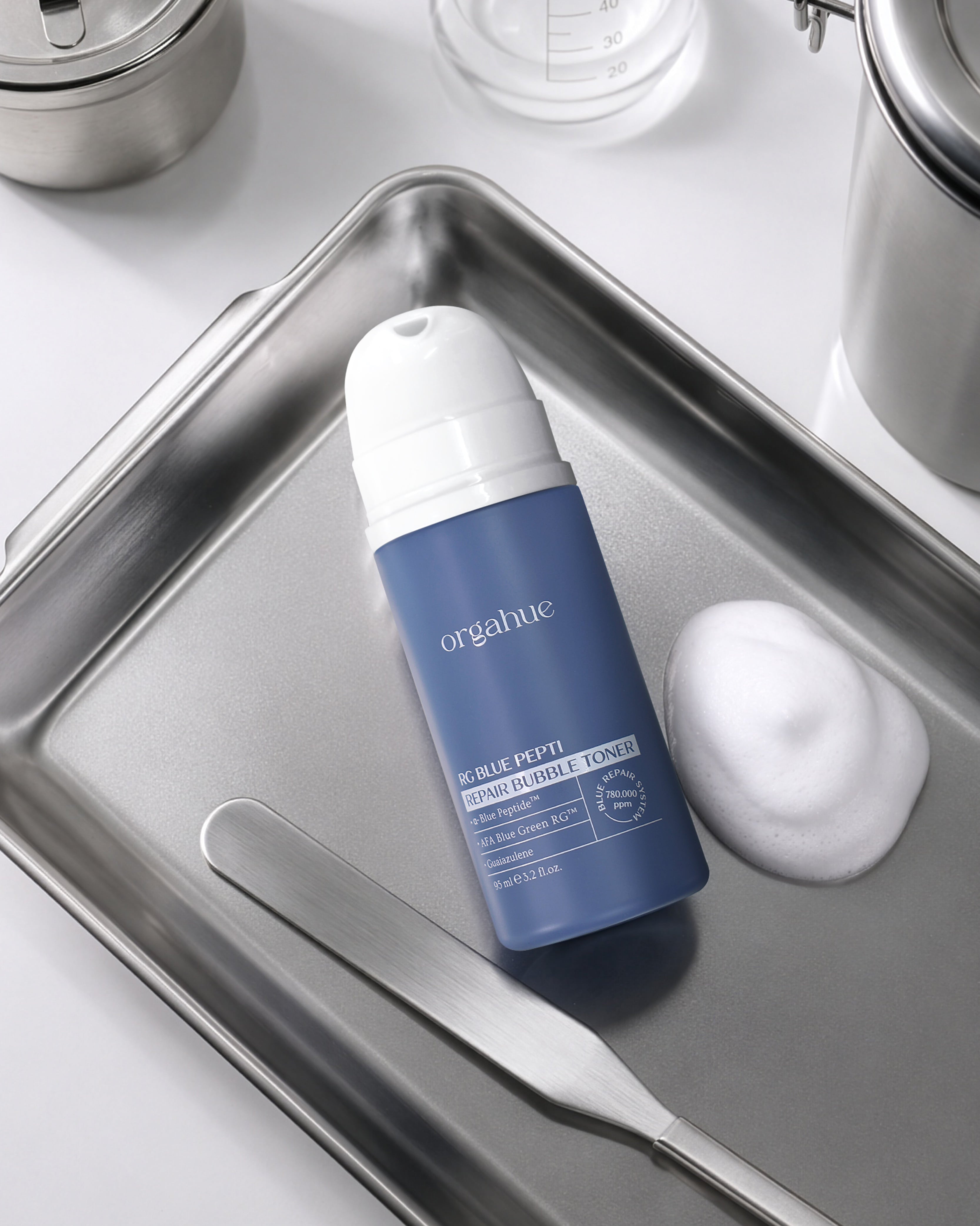 Orgahue RG Blue Pepti Repair Bubble Toner Details