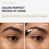 Professional Ultra Precision Slant Eyebrow Tweezers Black