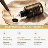 Beauty Power Lash Extension Adhesive Expert 5ml - 0.5s Dry - Black