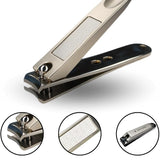 Manicure Set 7 in 1 with Gray Leather Case