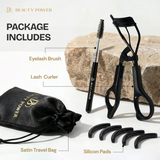 Beauty Power Eyelash Curler with 5 Replacement Pads - Extra Curl