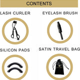 Eyelash Curler with 5 Replacement Pads for Extra Curl