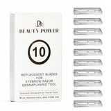 10 Replacement Blades for Eyebrow Razor