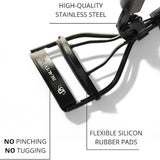 Eyelash Curler with 5 Replacement Pads for Extra Curl