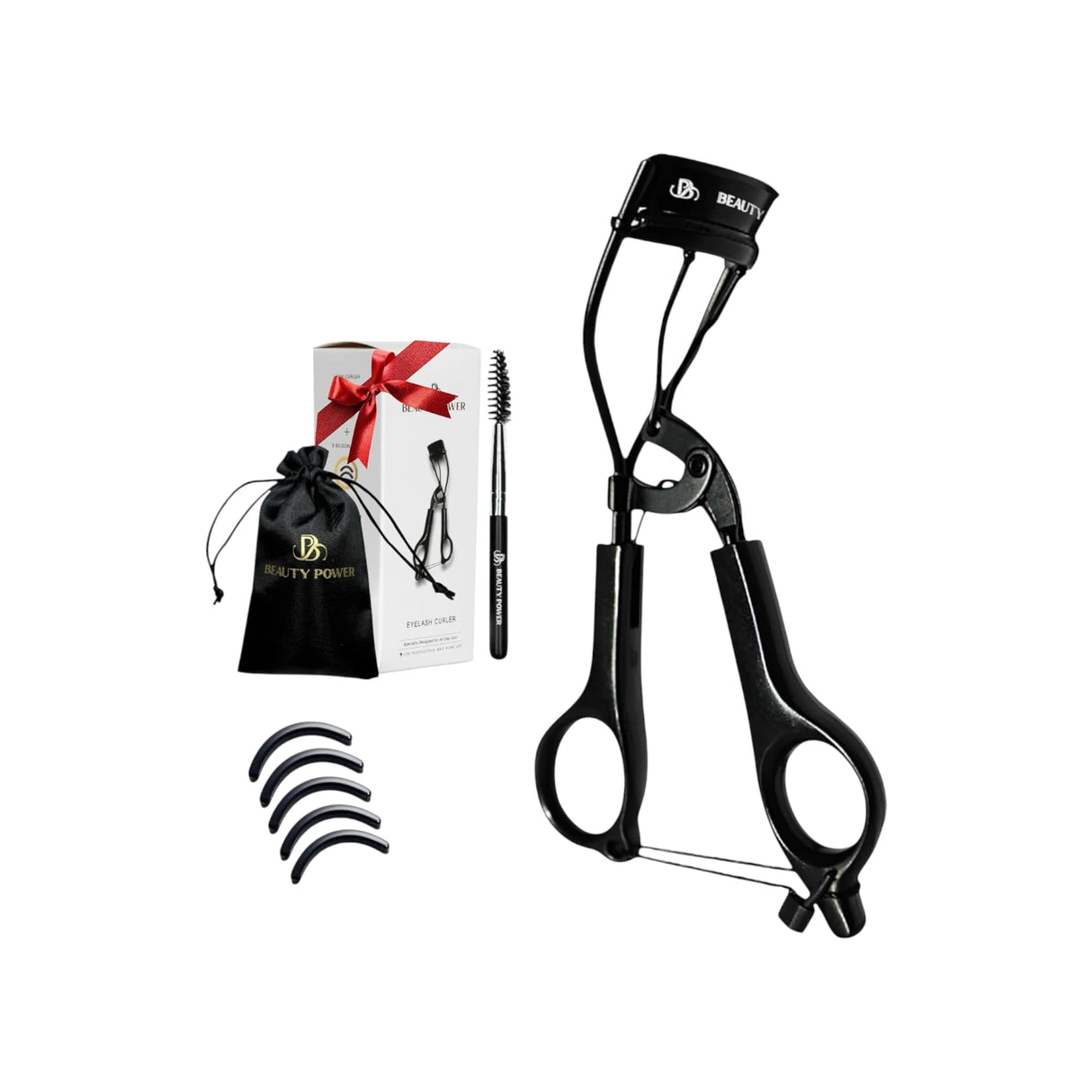 Eyelash Curler with 5 Replacement Pads for Extra Curl