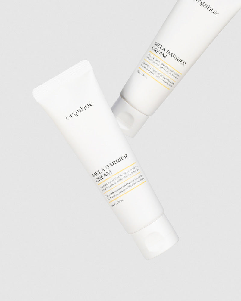 Orgahue Mela Barrier Cream Packaging Duo