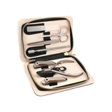 Manicure Pedicure Set 7 in 1 with Leather Case