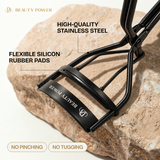 [AMAZON SALE - LAST CHANCE - WHILE SUPPLIES LAST] Eyelash Curler with 5 Replacement Pads - Natural Curl