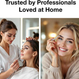 Professional Ultra Precision Slant Eyebrow Tweezers Gray