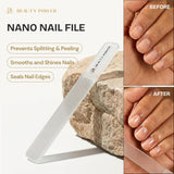 Beauty Power Nail Clippers Set 3-in-1 - Fingernail, Toenail & Glass File, Black
