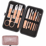 Beauty Power 12-in-1 Manicure and Pedicure Set - Stainless Steel