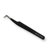 Fiber Tip Eyelash Extensions Slim Boot Tweezers - Venus