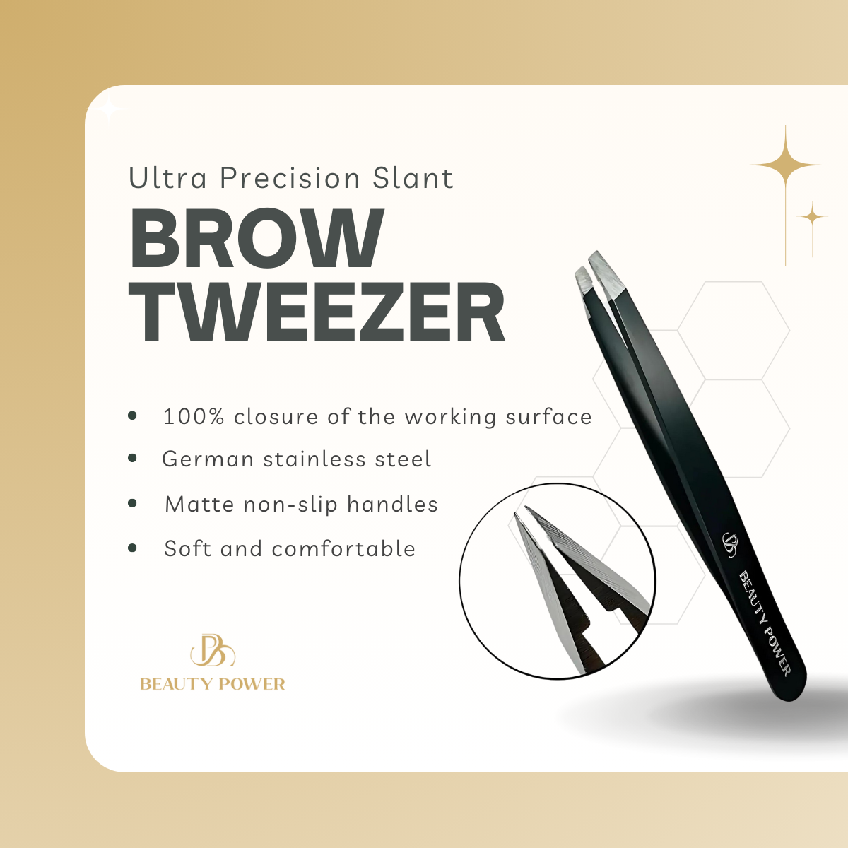 Ultra Precision Slant Brow Tweezer