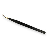 Fiber Tip Isolation Eyelash Extensions 45 Degree Tweezers - Earth (Isolation and Classic)