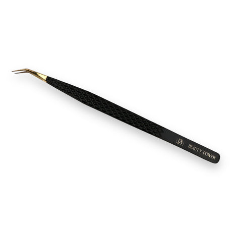 Fiber Tip Isolation Eyelash Extensions 45 Degree Tweezers - Earth (Isolation and Classic)