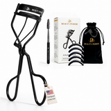 [AMAZON SALE - LAST CHANCE - WHILE SUPPLIES LAST] Eyelash Curler with 5 Replacement Pads - Natural Curl