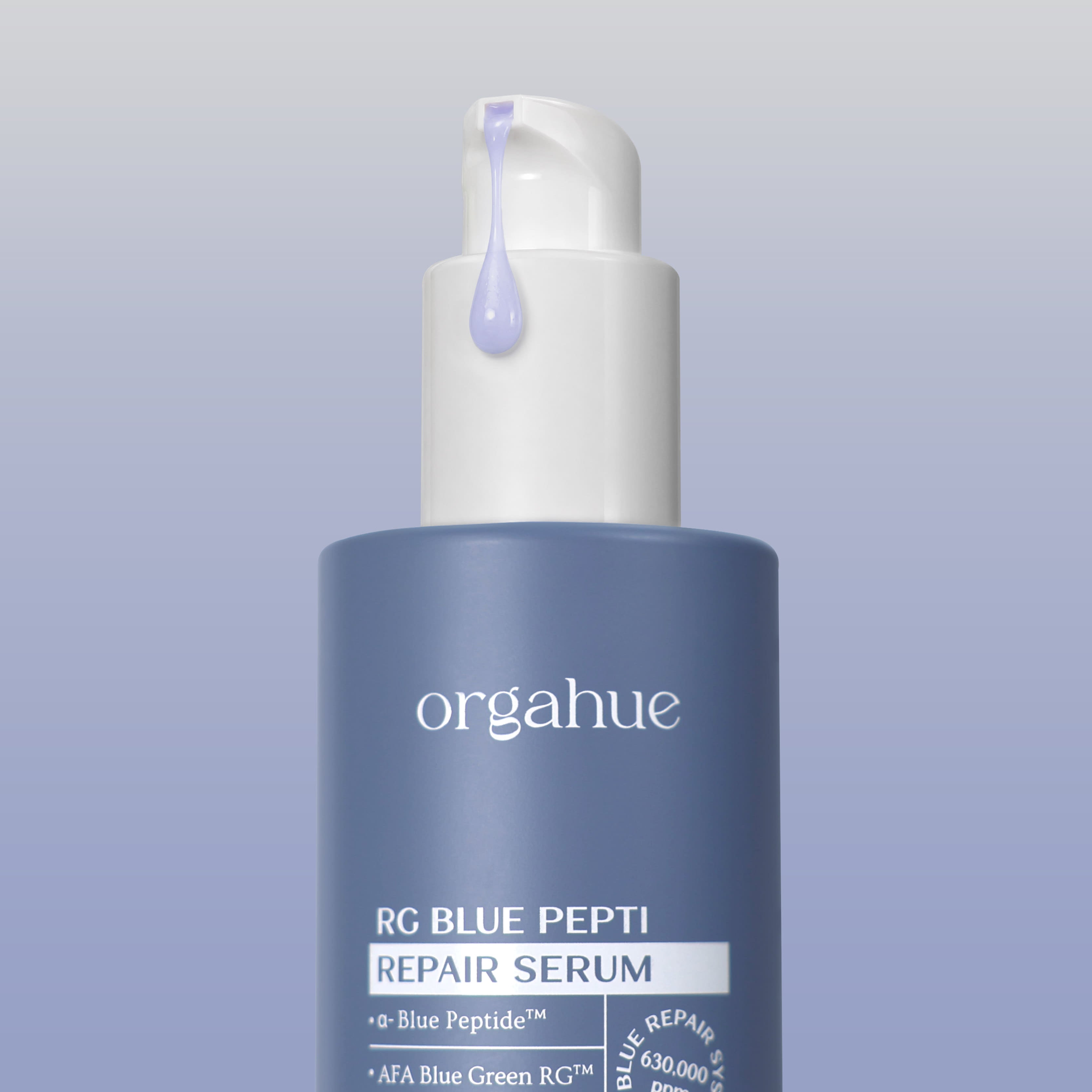 Orgahue RG Blue Pepti Repair Serum Texture