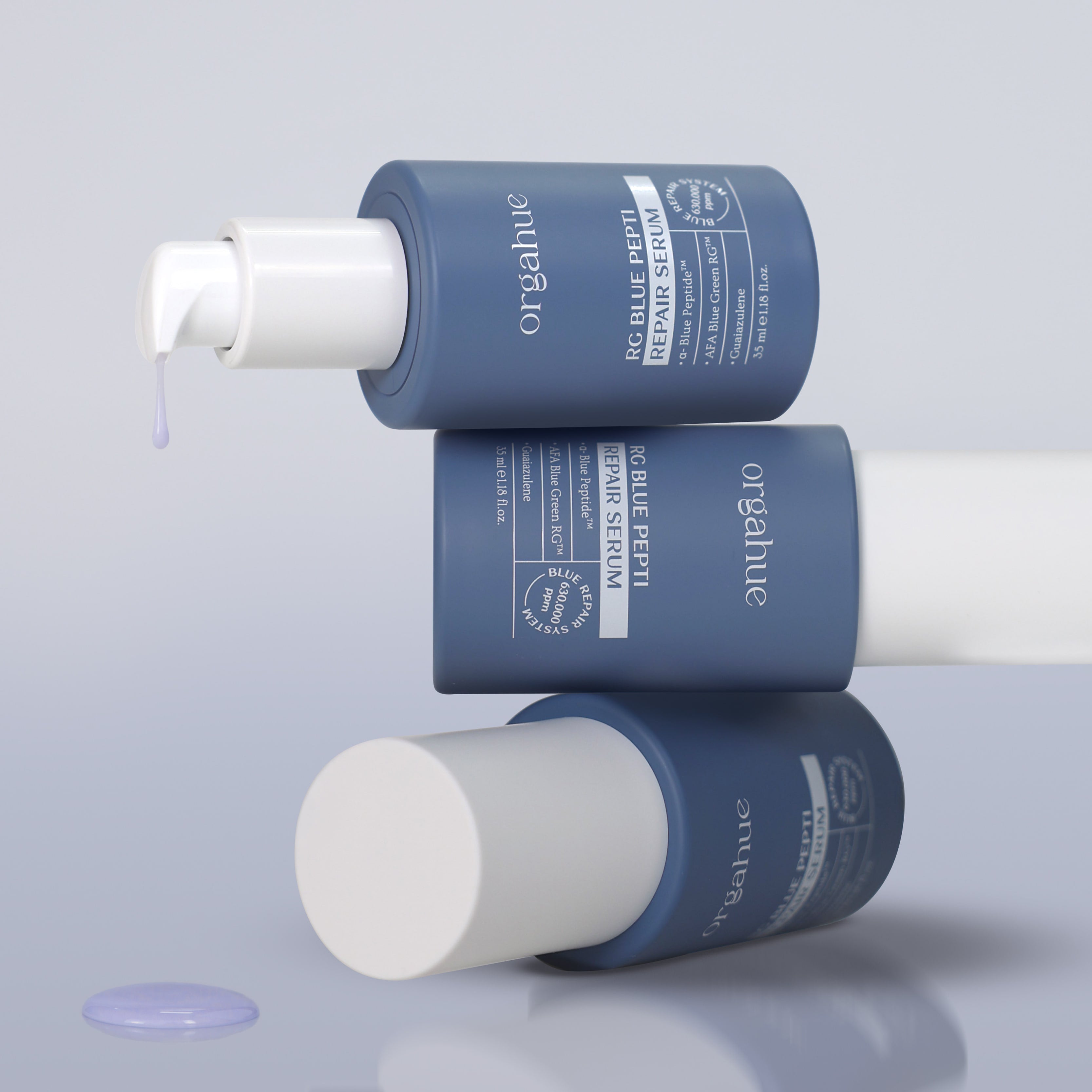 Orgahue RG Blue Pepti Repair Serum Bottle