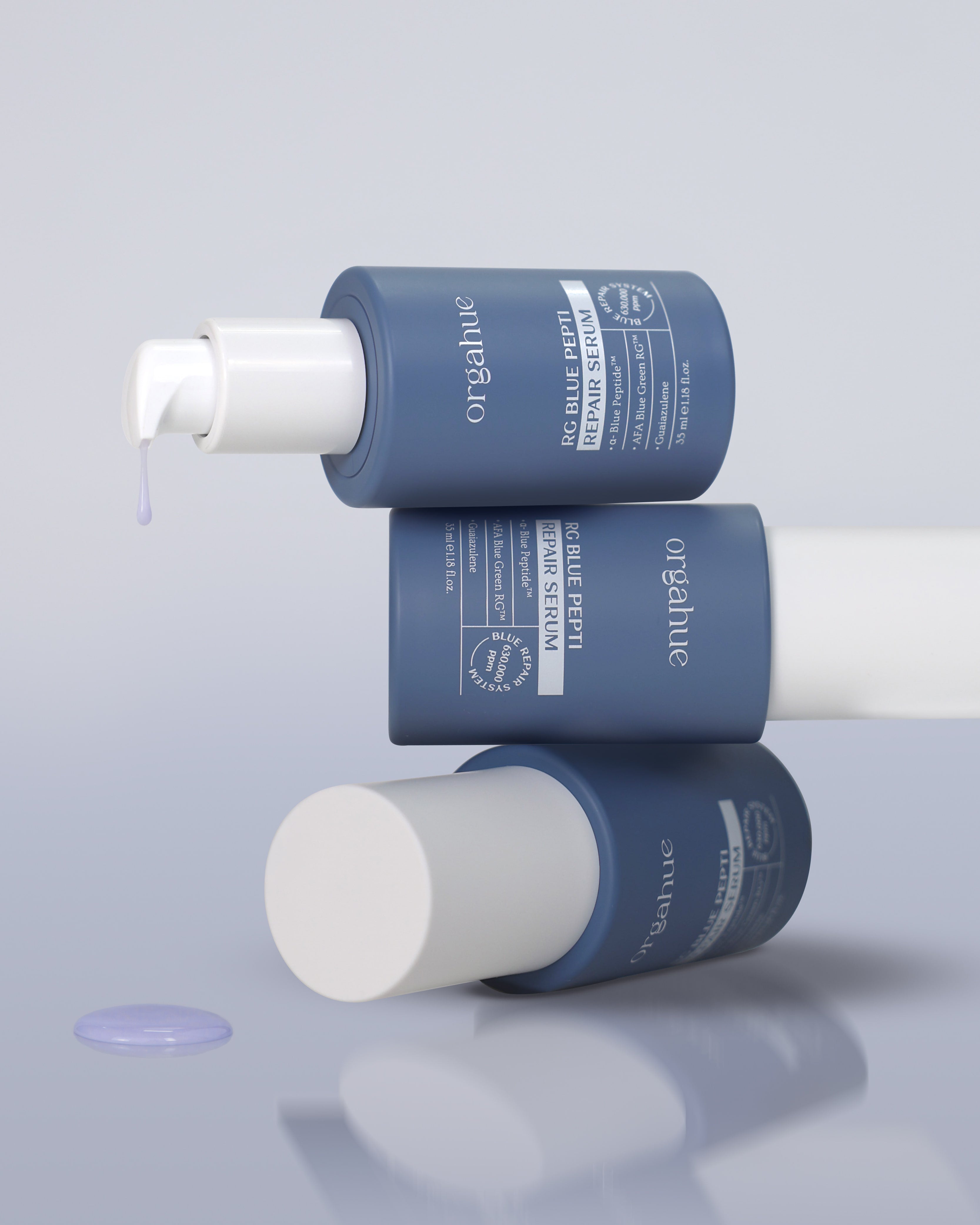 Orgahue RG Blue Pepti Repair Serum Bottle