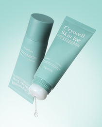 Orgahue Cryocell Skin Ice 90g cooling depuffing face gel with Ice-Touch applicator