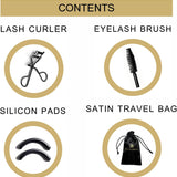 Eyelash Curler with 5 Replacement Pads for Natural Curl