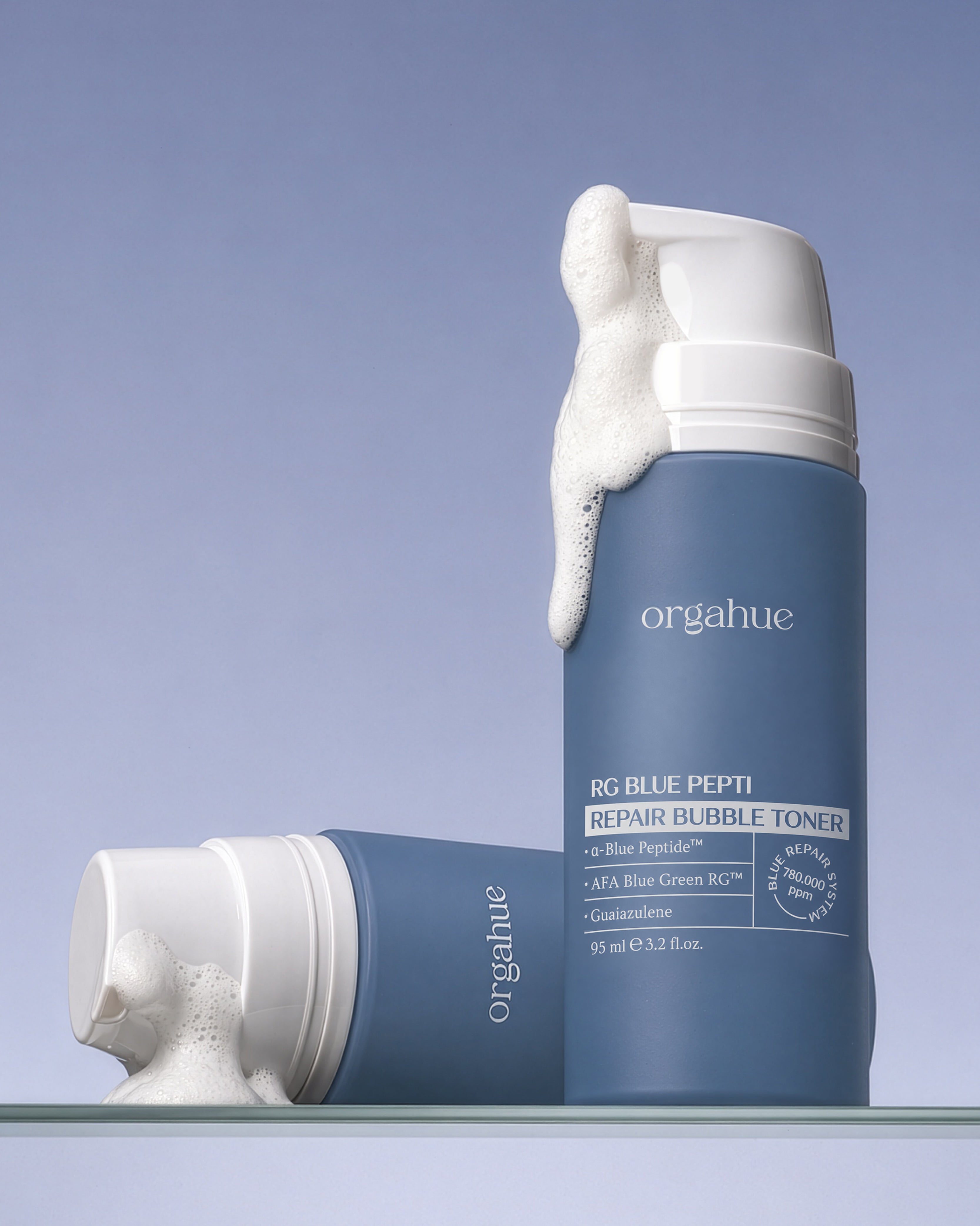 Orgahue RG Blue Pepti Repair Bubble Toner Benefits