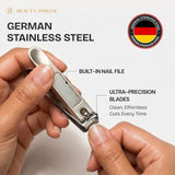 Beauty Power Nail Clippers Set 3-in-1 - Brown - image 3