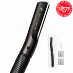 Beauty Power Eyebrow Razor with 6 Blades and Travel Case - Black