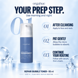 Copper Peptides + PDRN Bubble Toner · 95 ml